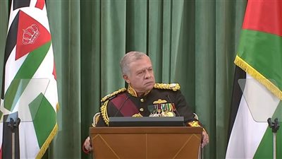 العاهل الأردني: لا سلام ولا استقرار دون حل الدولتين 