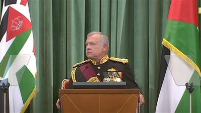 العاهل الأردني: 