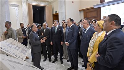 رئيس الوزراء يشهد افتتاح المتحف اليوناني الروماني بعد الترميم