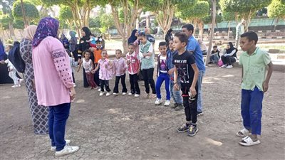 ورش فنية وألعاب تفاعلية للأطفال ذوي الهمم في ثقافة أسيوط