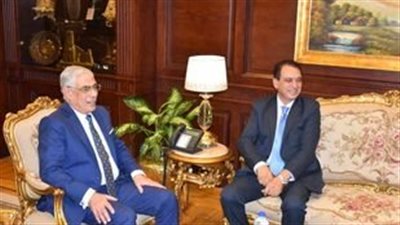 النائب العام يستقبل وزير شئون المجالس النيابية