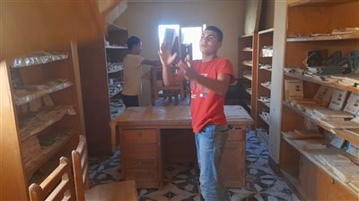 معسكر خدمة عامة ويوم رياضي بمراكز شباب المراغة 