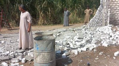 حملة مكبرة لإزالة التعديات بالحلفاية في نجع حمادي 