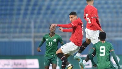 مصر وزامبيا تعادل بدون أهداف بعد مرور نصف ساعة 