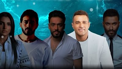 رموز الأغنية الشبابية المصرية في السعودية غدًا