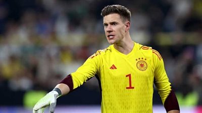شتيجن يتمسك بقيادة ألمانيا في يورو 2024