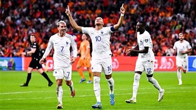 مبابي يكتب التاريخ في مباراة فرنسا وهولندا