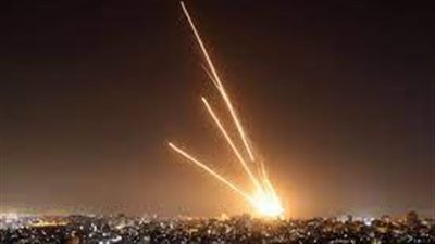 رشقة صاروخية من عزة تجاه حيفا 
