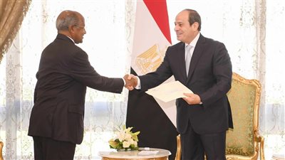 السيسي: تعزيز العلاقات الثنائية مع إريتريا والتنسيق بشأن قضايا الأمن الإقليمي