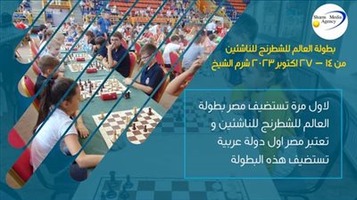 شرم الشيخ تستضيف البطولة الدولية للشطرنج