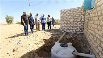 إحلال وتجديد خزانات الصرف الصحي بقرى مركز الفرافرة