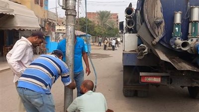  الشرقية: استمرار خطط التطهير لشبكات الصرف الصحي استعدادًا لموسم الشتاء