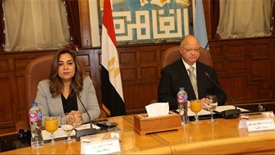 محافظا القاهرة ودمياط يشهدان توقيع اتفاق تعاون لإنشاء مركز معلومات شبكات مرافق