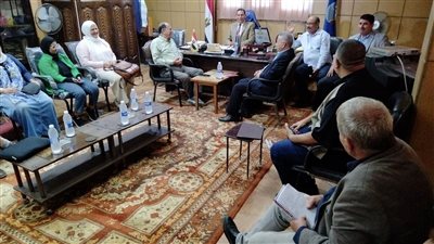 بالصور| وفد الوكالة الألمانية للتعاون الدولي GIZ يشاهد جنى القطن بالبحيرة