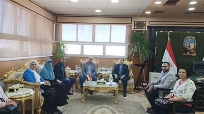 وكيل صحة قنا يبحث سبل التعاون مع رئيس جامعة جنوب الوادي