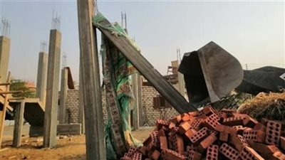 استمرار الحملات اليومية لإزالة التعديات على الأراضي الزراعية بالشرقية