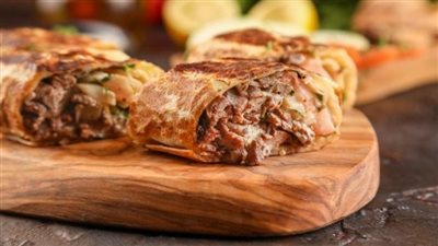 كيفية تحضير سندويش شاورما تركي 