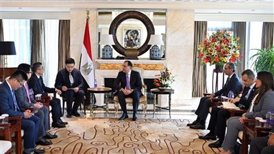 مدبولي يلتقي رئيس مجلس إدارة شركة هواوي