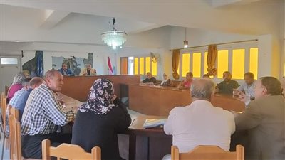 محلية الزرقا بدمياط تناقش الخطة الاستثمارية لعام 2024/2025
