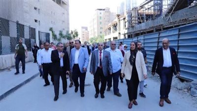 جولة تفقدية لقيادات جامعة عين شمس بالمدينة الطبية