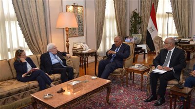وزير الخارجية يستقبل وكيل الأمين العام للأمم المتحدة ومنسق الإغاثة في حالات الطوارئ