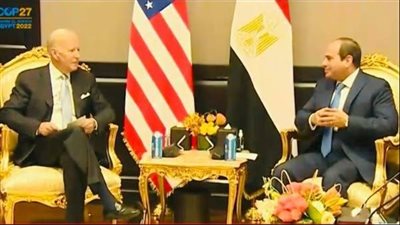 السيسي يتلقى اتصالاً هاتفياً من الرئيس الأمريكي بشأن الوضع الإنساني في غزة