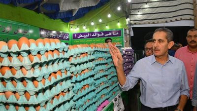 محافظ الغربية بيتفقد معارض ومنافذ بيع السلع الغذائية بالمحلة 