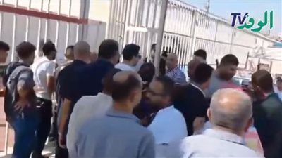 شاهد.. زحام ومشادات على البوابات في انتخابات نادي الزمالك