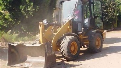 حملة مكبرة لرفع المخلفات بمجلس قروى الرحمانية بنجع حمادى 