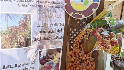  البحيرة تشارك بالمهرجان الدولى السابع للتمور المصرية بسيوة