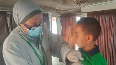 قافلة طبية لـ 1550 حالة في 6 تخصصات بجزيرة أبو صالح فى بنى سويف