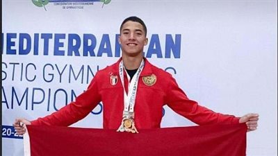 مصر تحقق فضية الفردي العام للجمباز الفني فى بطولة البحر المتوسط بتركيا