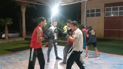 استمرار تدريبات المشروع القومي للموهبة والبطل الأوليمبي ملاكمة بجنوب سيناء 