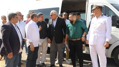 محافظ الجيزة يتابع تقدم أعمال تطوير محيط المتحف المصري الكبير