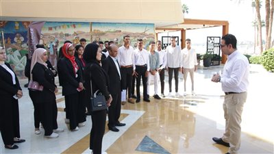 تدريبات عملية لطلاب جامعة طيبة بفنادق الأقصر