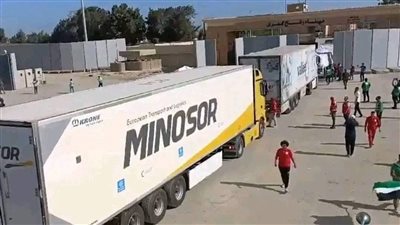 المساعدات المصرية تلبي نداء أطباء فلسطين و