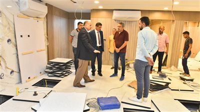 محافظ أسيوط يتابع التشطيبات النهائية لمركز السيطرة الإقليمي للشبكة الوطنية للطوارئ والسلامة