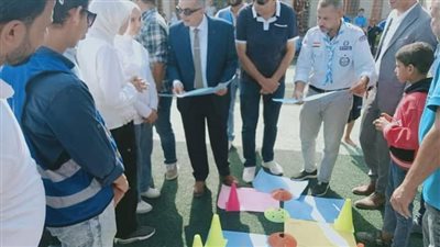 فعاليات البرنامج التدريبي لتنمية المهارات الكشفية 