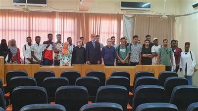 صيدلة حلوان تنظم يوم لاستقبال الطلاب الوافدين الجدد  