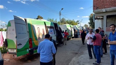 صحة دمياط تطلق قافلة طبية شاملة بقرية تفتيش السرو 