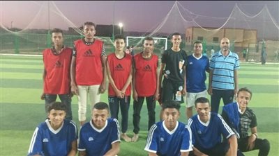 مركز شباب الموهوب يفوز علي مركز شباب عبد القادر بـ 5 اهداف