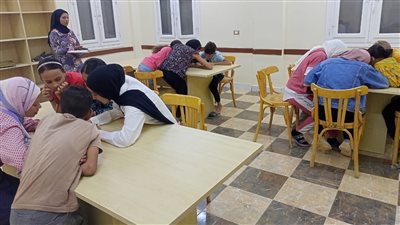 تنظيم دورى ثقافى معلوماتي للشباب المبدع بالوادي الجديد