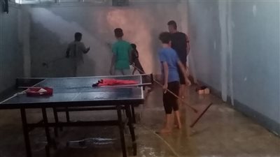 مركز شباب الموهوب بالداخلة ينظم معسكر خدمة عامة