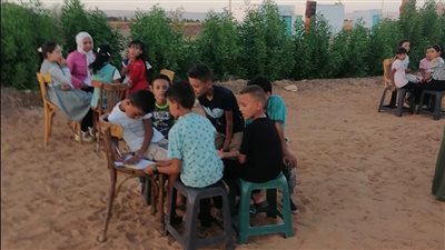 دورى المعلومات الثقافية للنشء بمركز شباب شمس ببلاط فى الوادى الجديد