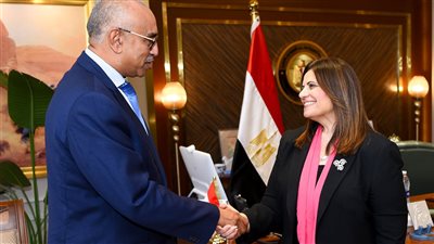 وزيرة الهجرة تستقبل قنصل مصر في جدة لبحث سبل تلبية احتياجات الجالية المصرية 