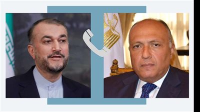 وزير الخارجية يبحث مع نظيره الإيراني تطورات الأوضاع في غزة