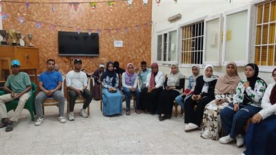 ندوه عن انتصارات أكتوبر المجيدة في الذكري الخمسين بمركز شباب الساحل 