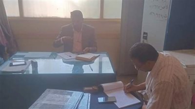 مدير تعليم ابوتشت يتابع انتظام الدراسة بمدرسة الشهيد حمدالله للتعليم الأساسي