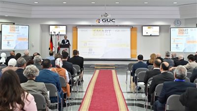 انعقاد مؤتمر المدن الذكية الجيل الرابع بالجامعة الألمانية (صور)