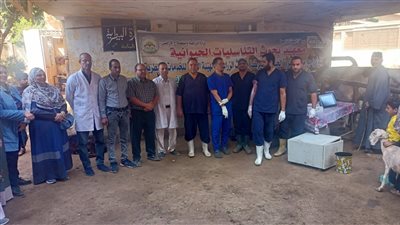 مجانًا .. علاج وفحص ٢٩٠٠ رأس ماشية لصغار المربين بالمنوفية 